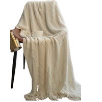 Mantas Tejidas para decorar 127x152 cm