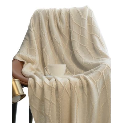 Imagen 2 del producto Mantas Tejidas para decorar 127x152 cm