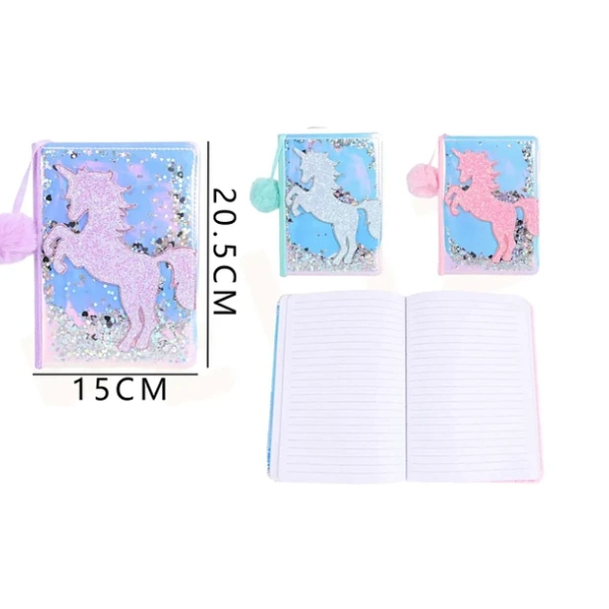 GENERICO - Libreta Unicornio 15205cm