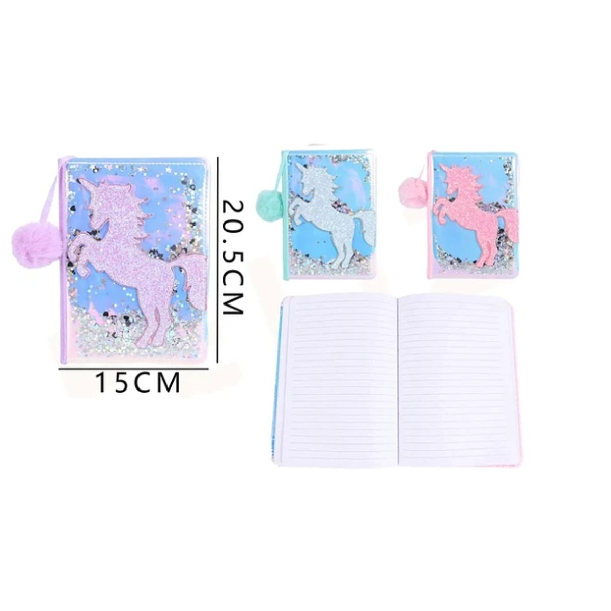 GENERICO - Libreta Unicornio 15205cm