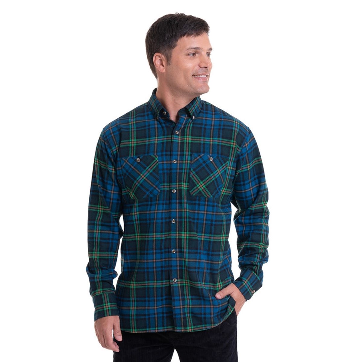 KOTTING - Camisa Villela Fantasía Azul KOTTING