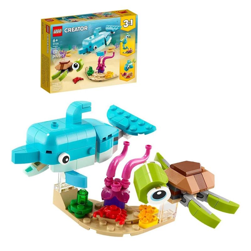LEGO - Delfín Y Tortuga Lego Creator
