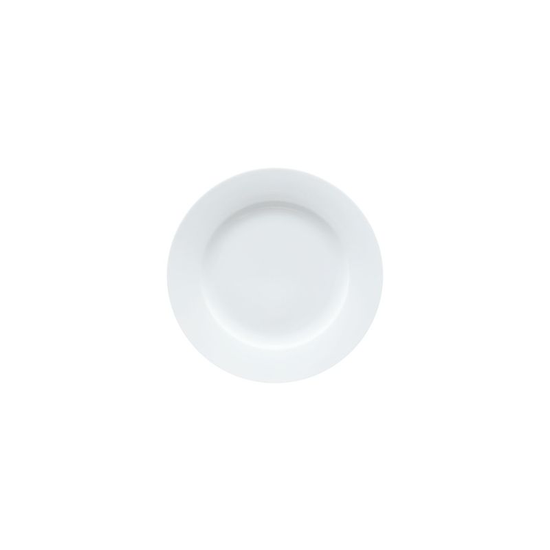 IMAHE - Vajilla Set 6 plato borde ancho porcelana 20 cm linea padua IMAHE