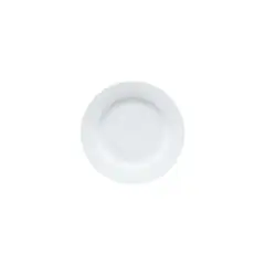 IMAHE - Vajilla Set 6 plato borde ancho porcelana 20 cm linea padua