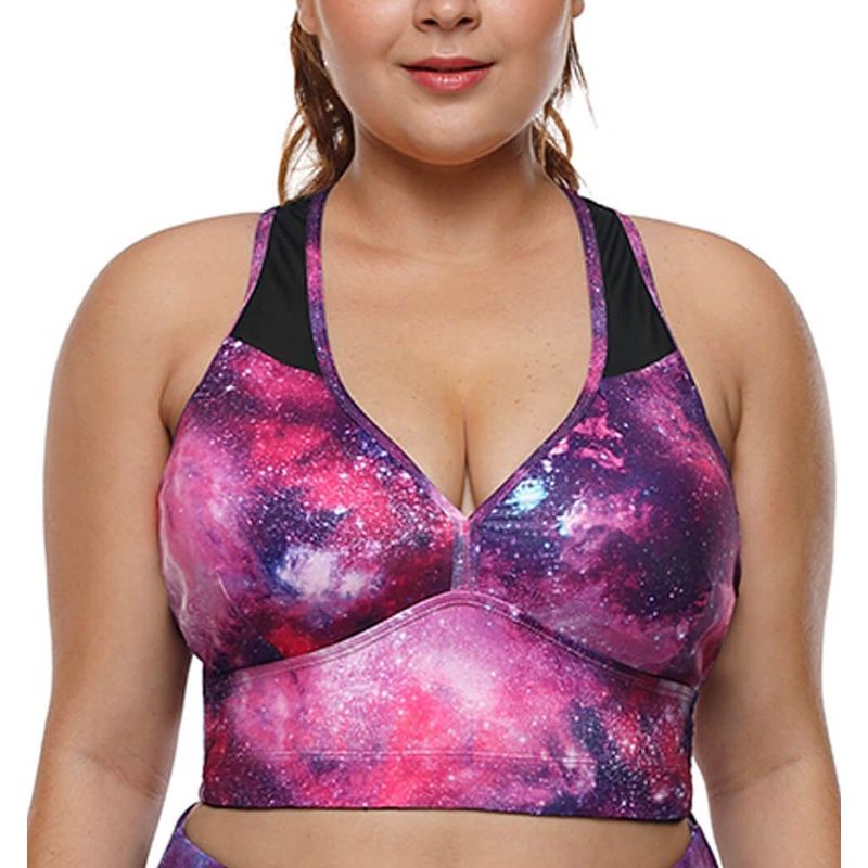 GLORIAHOON - Mesh Top Peto Sosten Deportivo Control Impacto Gloriahoon