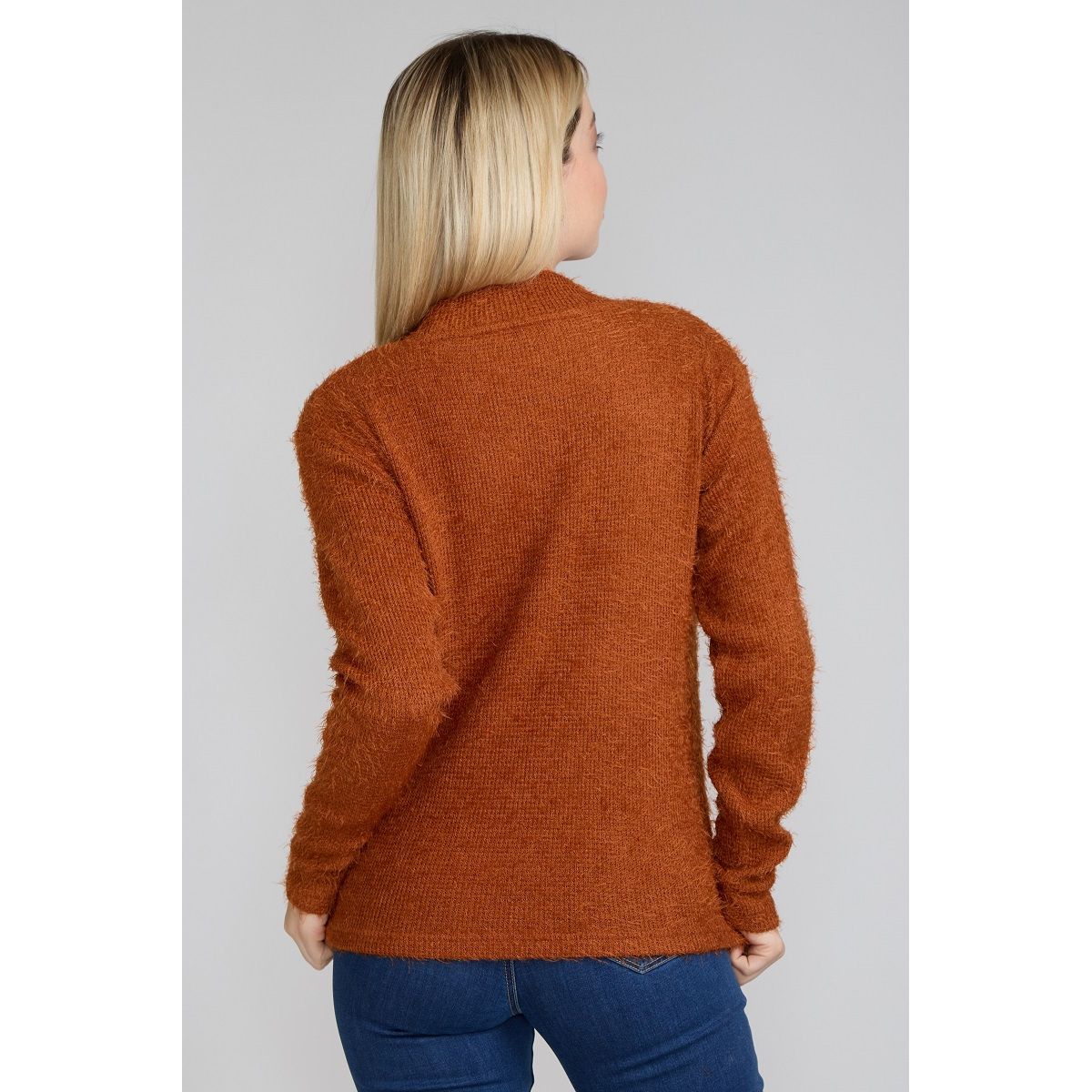 TENTATION - Sweater Peludo Camel Tentation