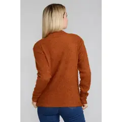 TENTATION - Sweater Peludo Camel