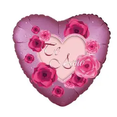 GENERICO - Globo San Valentin Forma Corazon Color Rosa