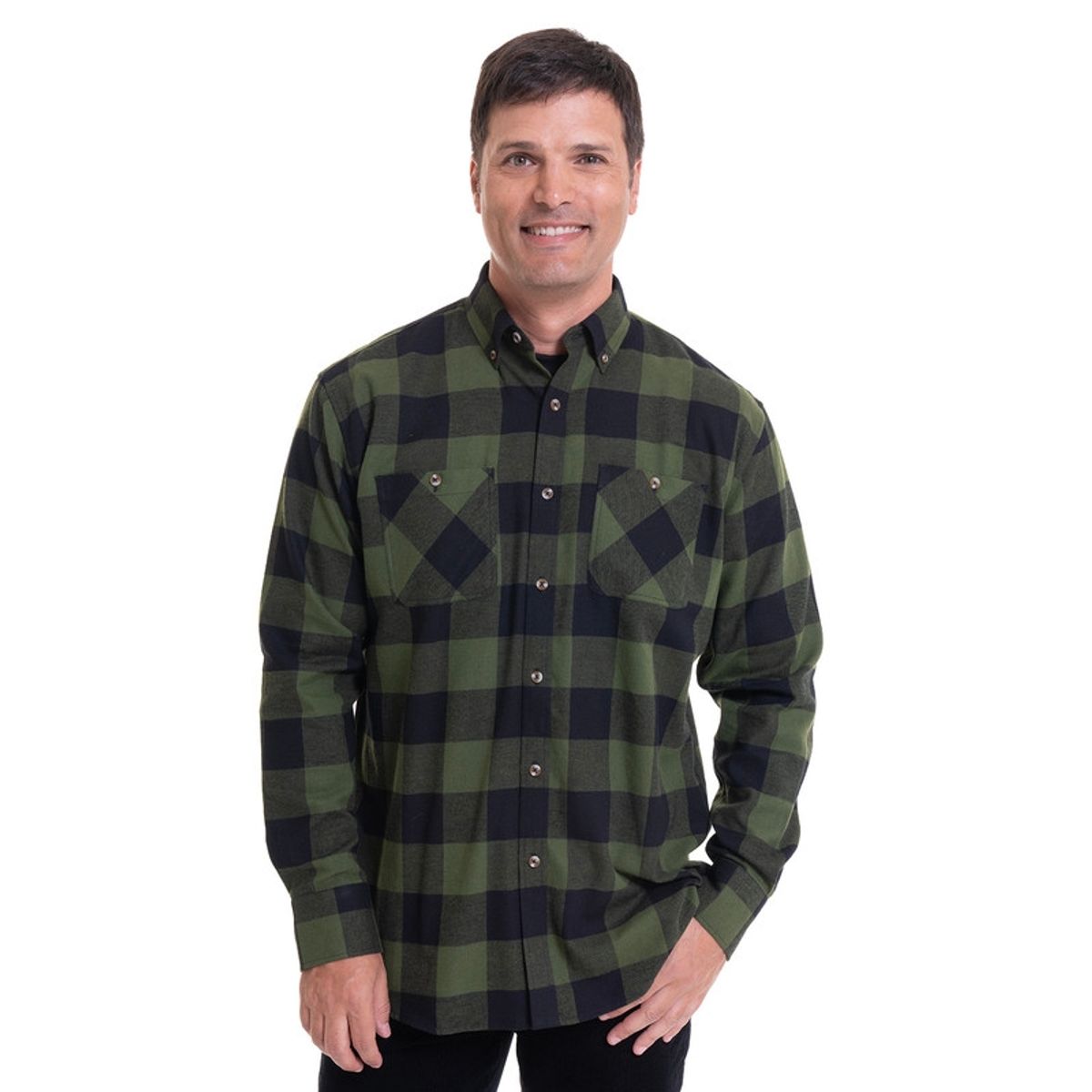 KOTTING - Camisa Villela Fantasía Verde Musgo KOTTING
