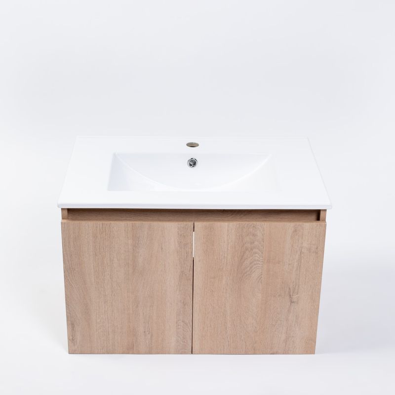 MOBELTEK - Kit Mueble Vanitorio 61cm 2 Puertas Jerez