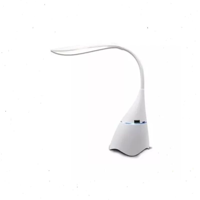 GENERICO - Lampara Recargable Táctil 3 Color Parlante Soporte Teléfono