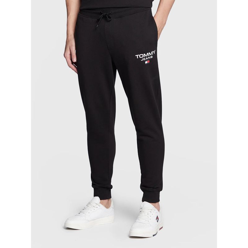 TOMMY HILFIGER - Joggers Entry Slim Fit Negro Tommy Jeans