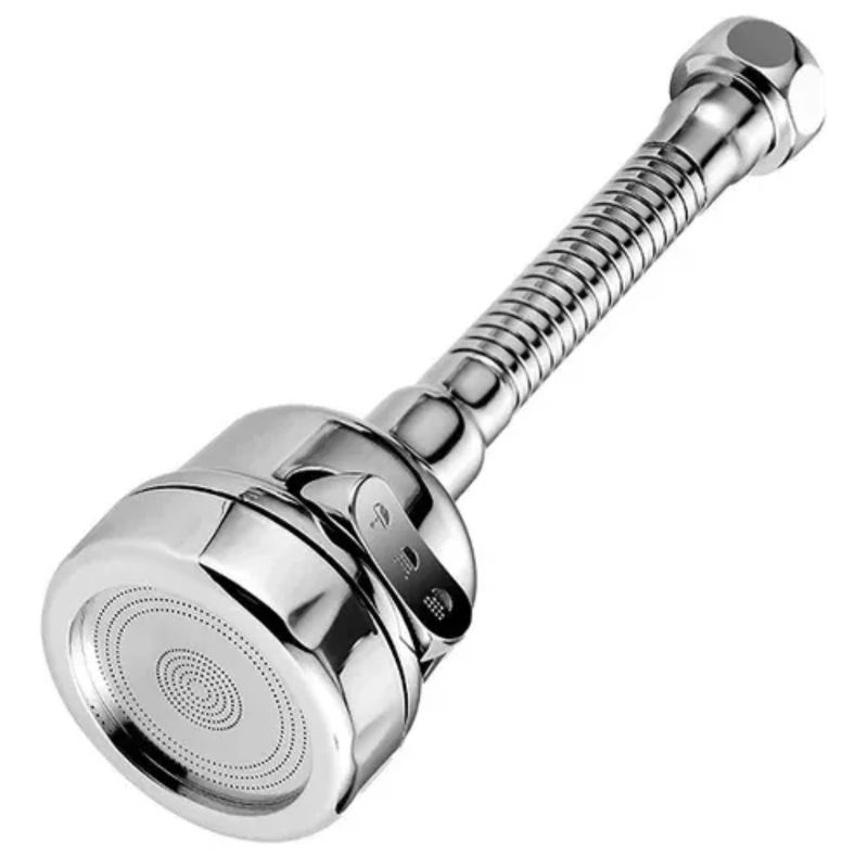 GENERICO - Extensión Flexible 360° Para Grifo Lavaplatos Llave Cocina