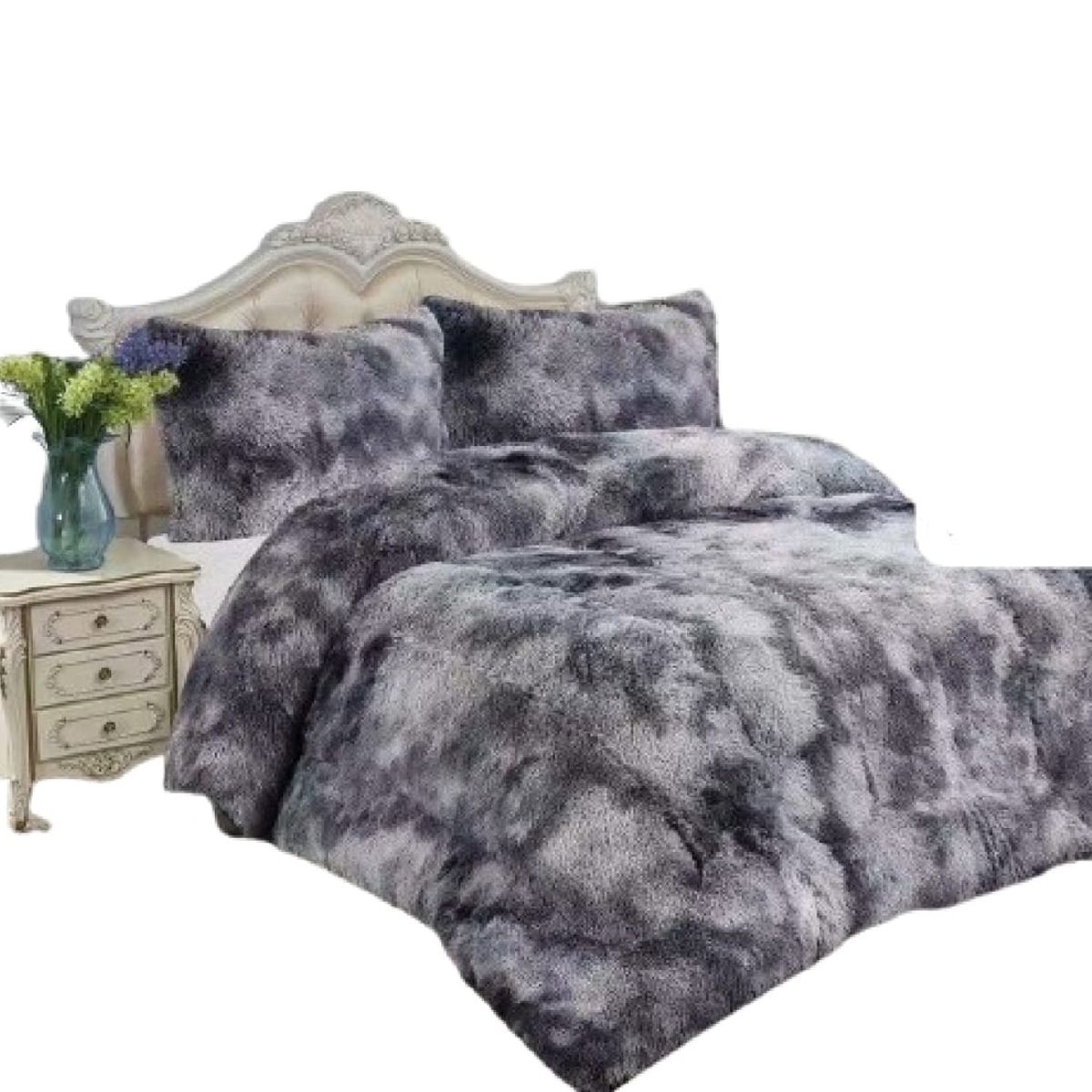 GENERICO - Cobertor Quita Frio Con Chiporro Japeado 2 Plaza