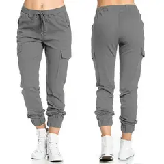 EDWINAYY - Joggers Pantalón Cargo Adulto De Mujer Buzo Última Tendencia