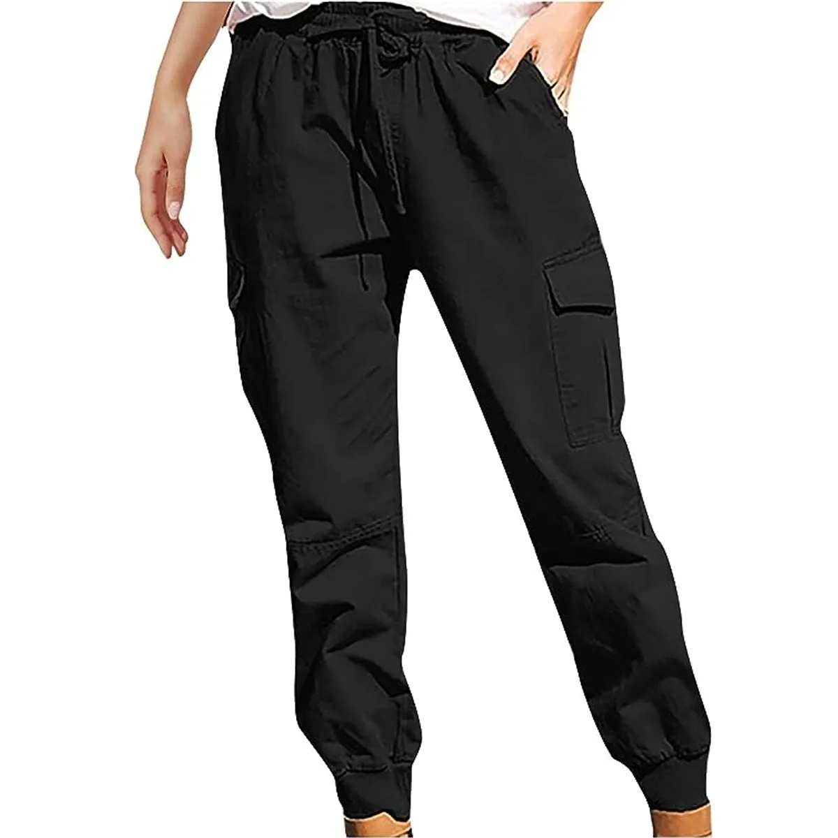 EDWINAYY - Joggers Pantalón Cargo Adulto De Mujer Buzo última Tendencia