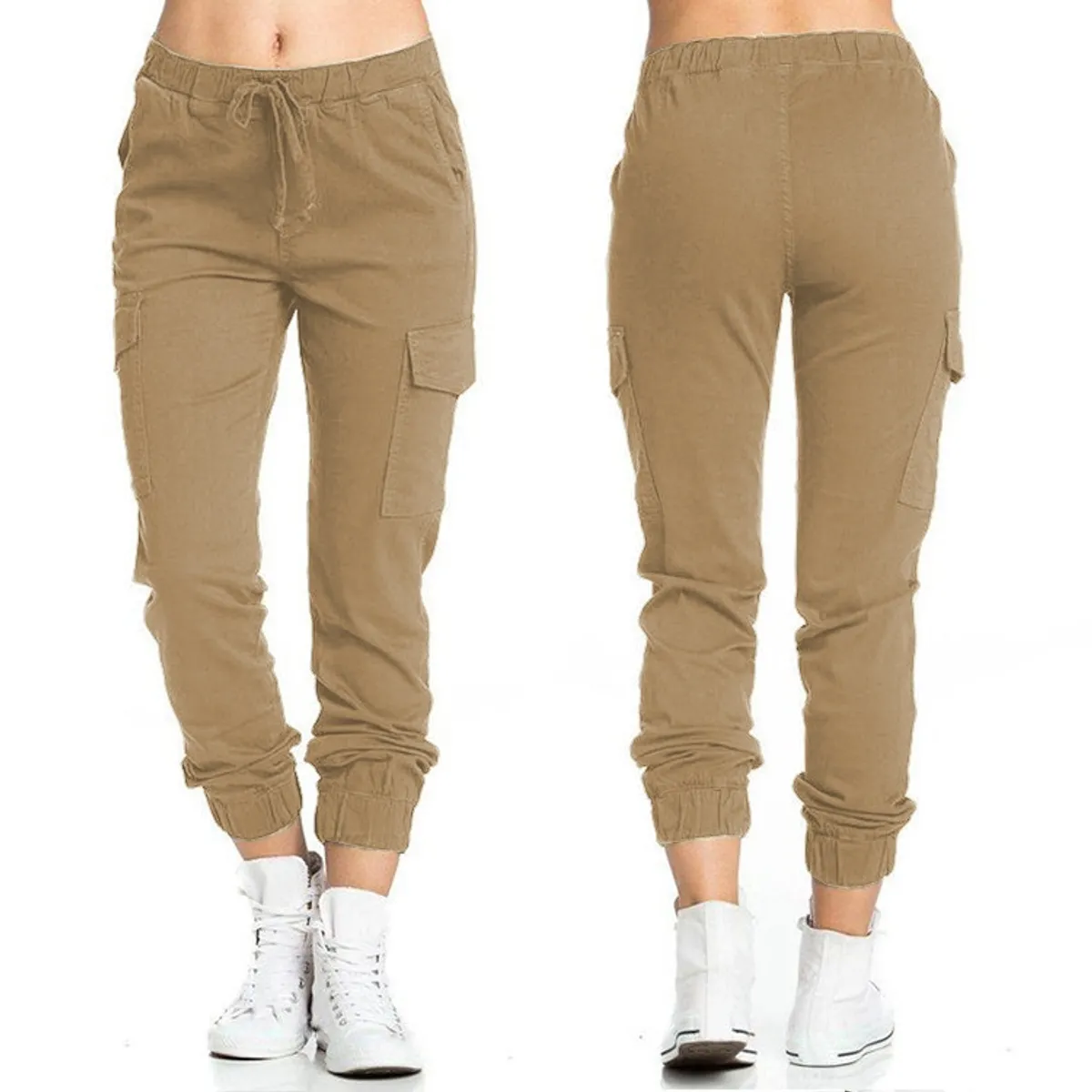 EDWINAYY - Joggers Pantalón Cargo Adulto De Mujer Buzo última Tendencia