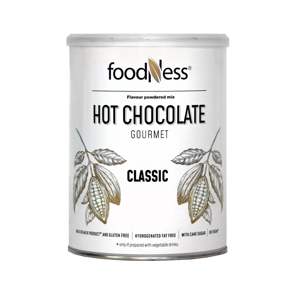 FOODNESS - Chocolate Caliente Clásico 1 kilo