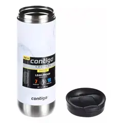 CONTIGO - Vaso Térmico Huron Marble Color Blanco 591ml