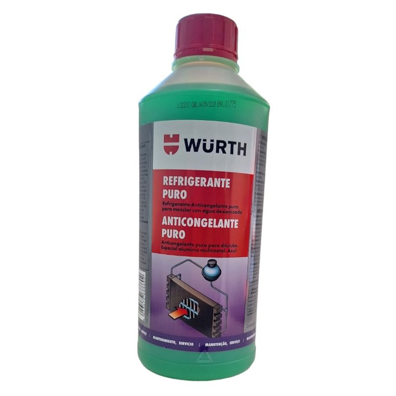 WURTH - REFIGERANTE PURO VERDE COOLANT