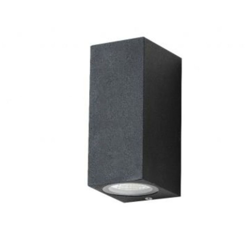 WANT - Aplique Led Negro 25w 3000k Luz Cálida