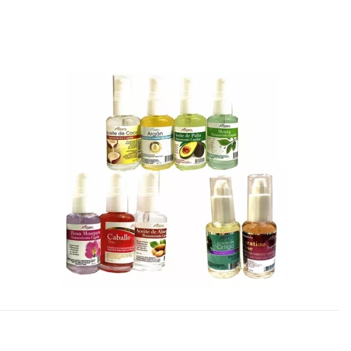 MFLORA - Caja De Aceite Cocoarganpalta Flora 30ml 12unid