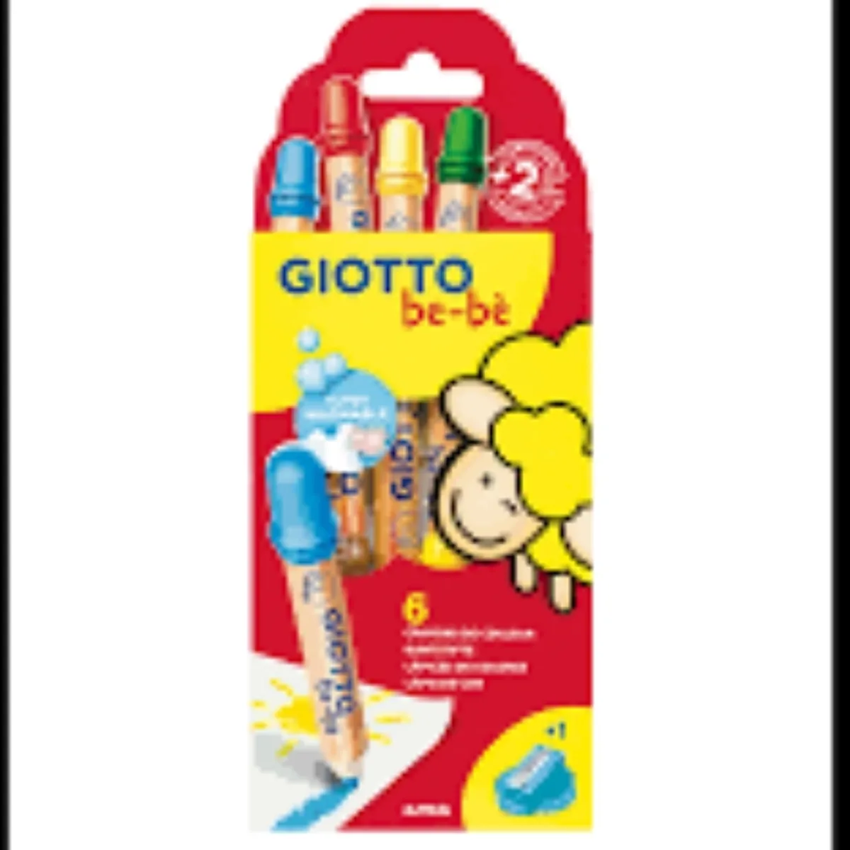 GIOTTO - Lápices de 6 colores Giotto Be-bé
