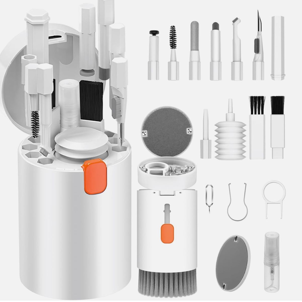 GENERICO - Kit Limpiador Multifuncional 20 en 1 Dispositivos Electrónicos