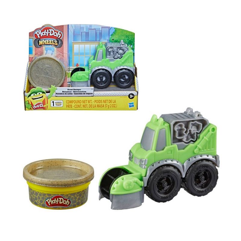 PLAY DOH - Mini Vehiculo Play Doh - Barredora De Calles