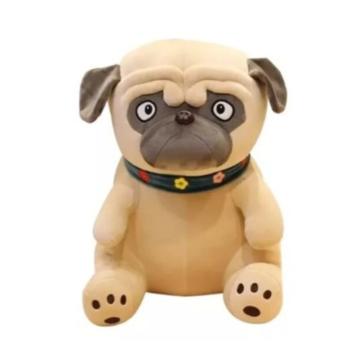 GENERICO - Peluche Perro Pug Felpa 35 CM