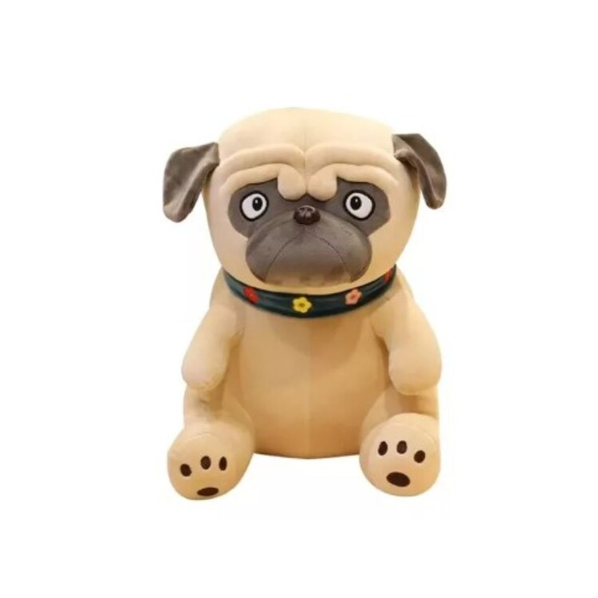 GENERICO - Peluche Perro Pug Felpa 35 CM