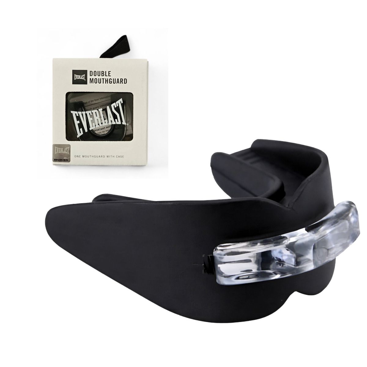 EVERLAST - Protector Bucal Everlast Negro Doble