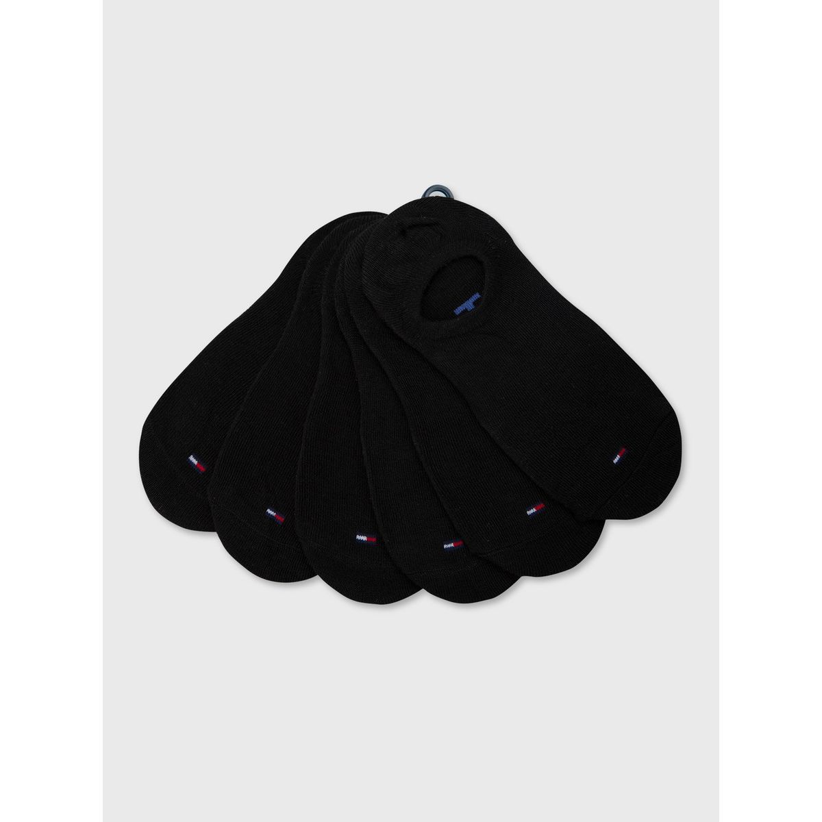 TOMMY HILFIGER - Pack De 6 Pares De Calcetines Sport Liner Negro Tommy Hilfiger