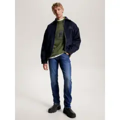 TOMMY HILFIGER - Jeans Denton Con Efecto Lavado Azul