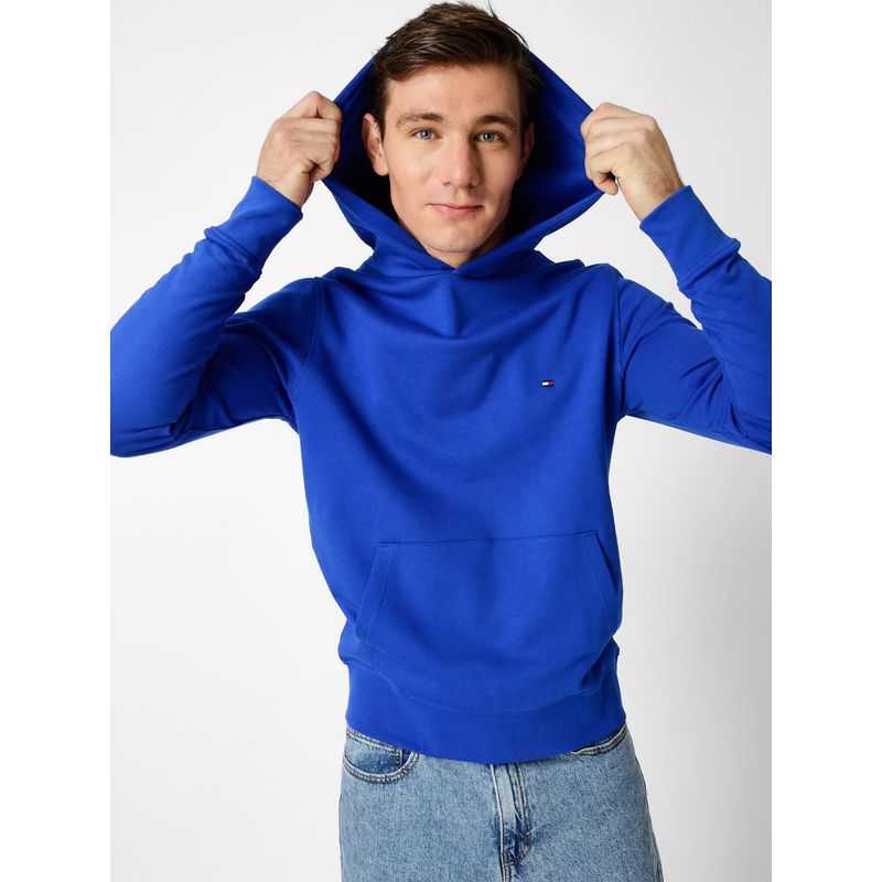 TOMMY HILFIGER - Polerón Hoodie Monotype Logo Azul Tommy Hilfiger