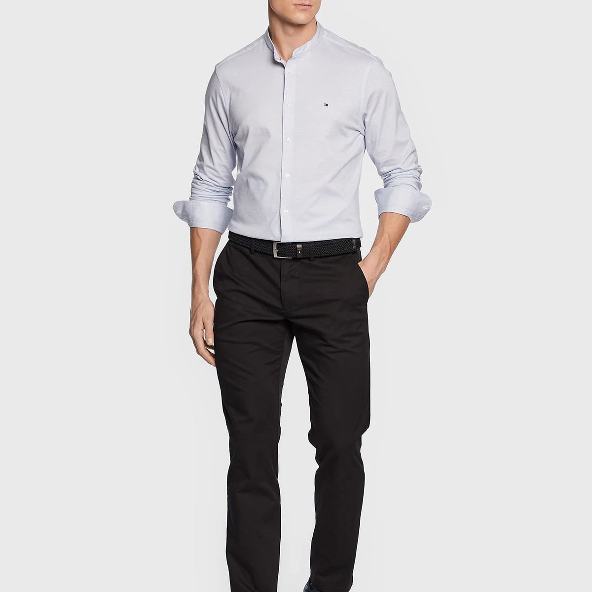 TOMMY HILFIGER - Pantalón Chino Denton 1985 Collection Negro Tommy Hilfiger