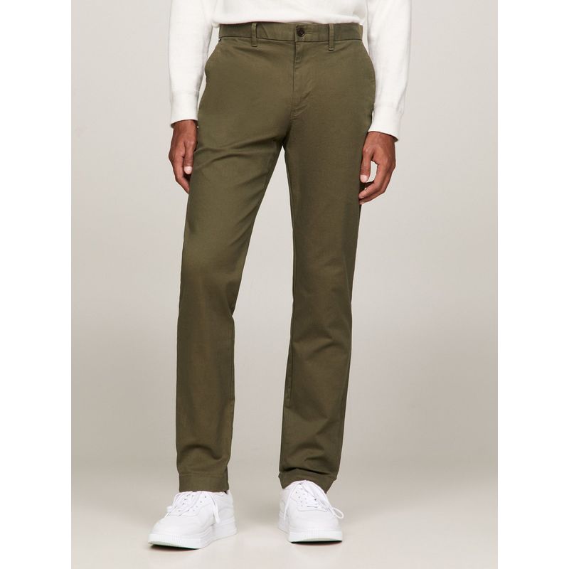 TOMMY HILFIGER - Pantalon Essential Denton Verde Tommy Hilfiger