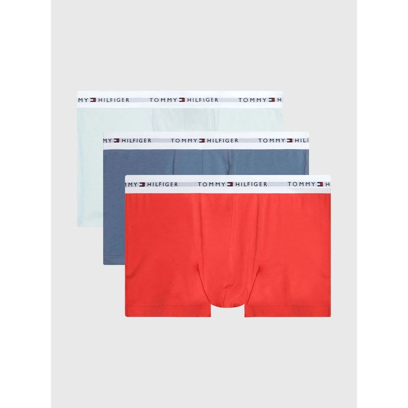 TOMMY HILFIGER - Pack De 3 Calzoncillos Trunk Essential Multicolor Tommy Hilfiger