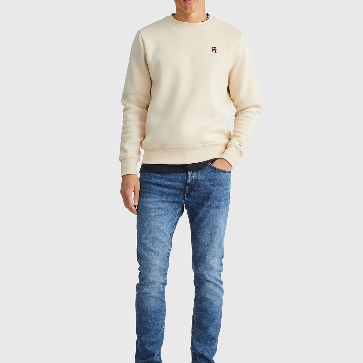 TOMMY HILFIGER - Jeans Bleecker Flex Desgastados Azul Tommy Hilfiger