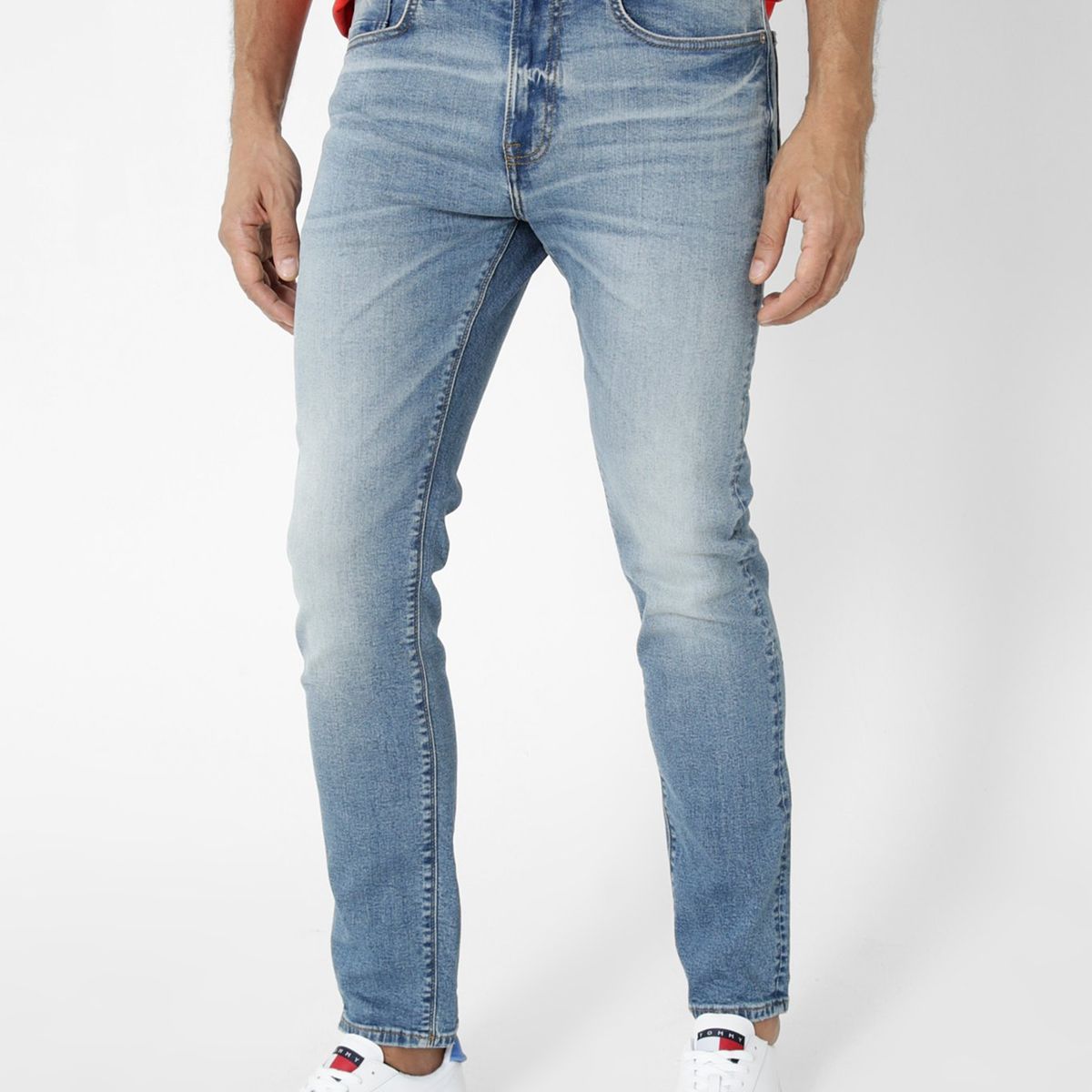 TOMMY HILFIGER - Jeans Bleecker Th Flex Azul Tommy Hilfiger