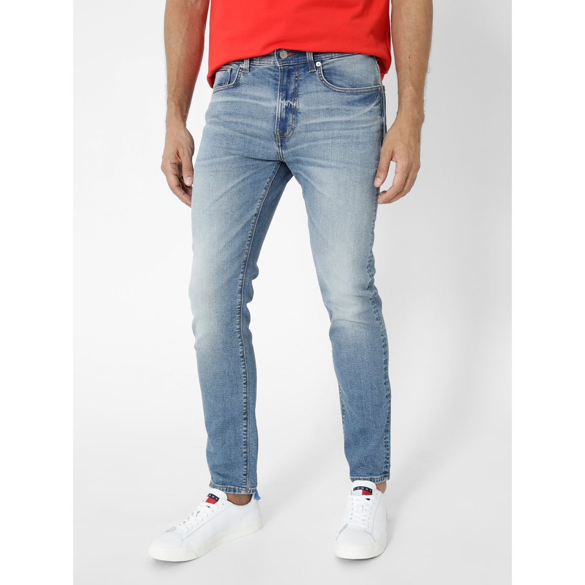 TOMMY HILFIGER - Jeans Bleecker Th Flex Azul Tommy Hilfiger