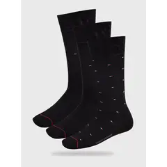 TOMMY HILFIGER - Pack De 3 Pares De Calcetines Essential Negro