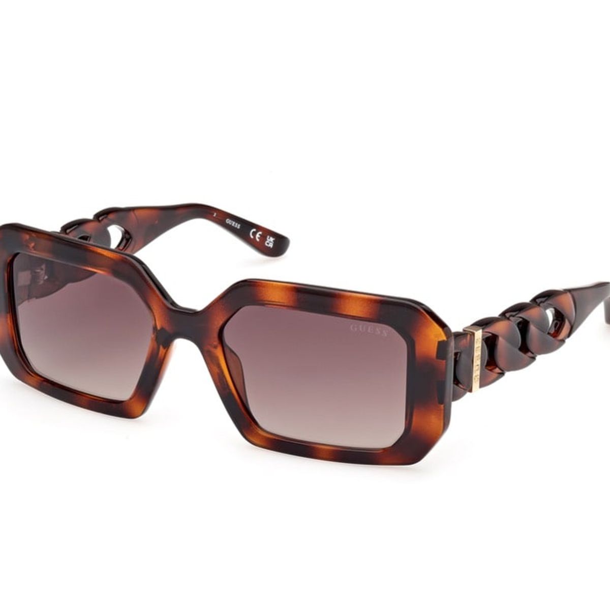 GUESS - Lentes de Sol Havana Oscuro Degradé Guess