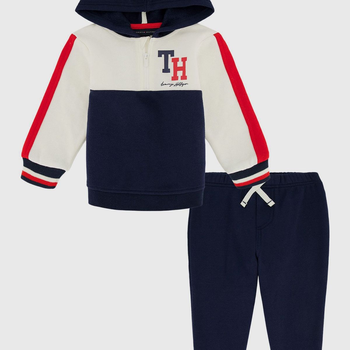 TOMMY HILFIGER - Set De Polerón Y Joggers A Juego Bebé niño Multicolor Tommy Hilfiger