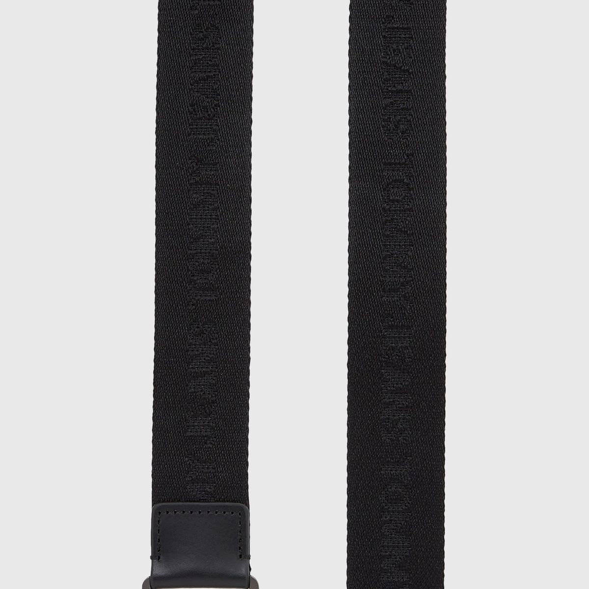 TOMMY HILFIGER - Cinturón Textil Baxter Negro Tommy Hilfiger