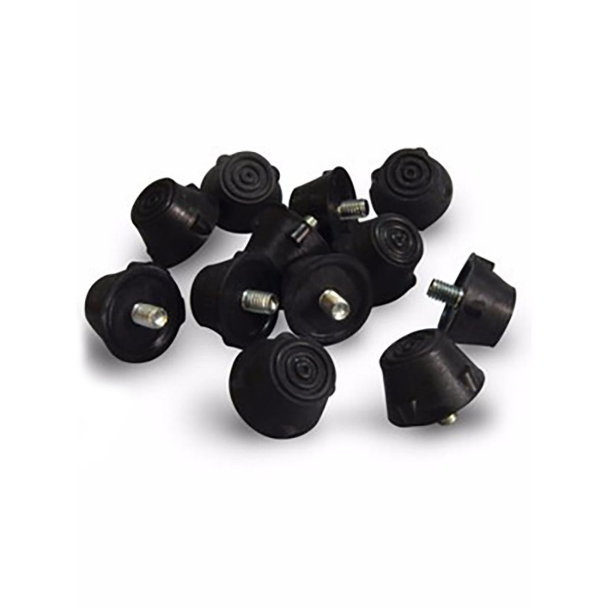 GENERICO - Estoperoles de Goma 12 Un Negro