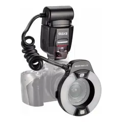 GENERICO - FLASH MACRO RING ANULAR MEIKE MK-14EXT TTL PARA CANON