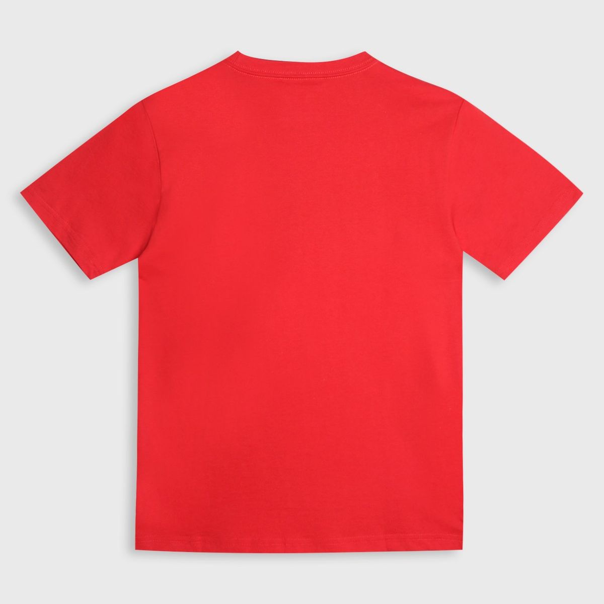 TOMMY HILFIGER - Polera Con Logo Centrado Niño Rojo Tommy Hilfiger