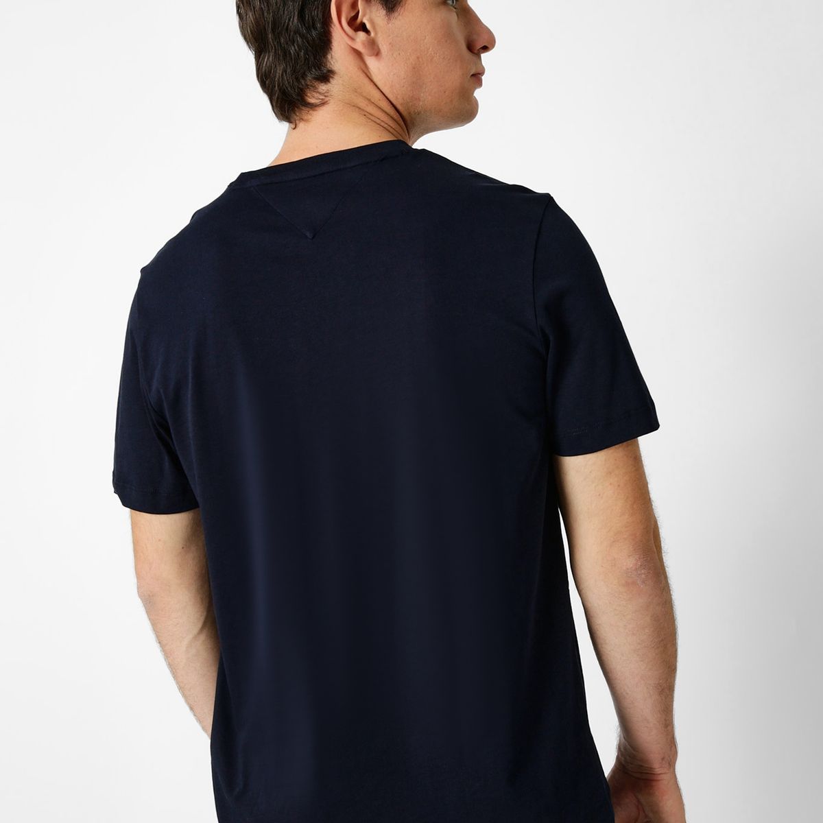 TOMMY HILFIGER - Polera Vertical Stripe Azul Tommy Hilfiger