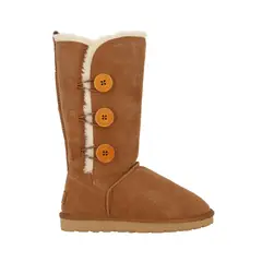 BAMERS - Bota Mujer Blast Button High Café